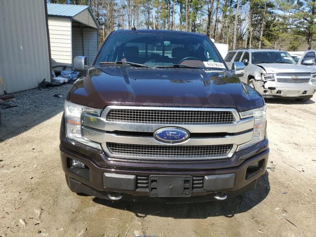 1FTFW1E56LFA69067 - 2020 FORD F150 SUPERCREW BROWN photo 5