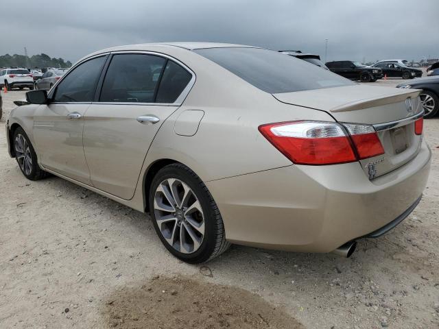 1HGCR2F50DA263656 - 2013 HONDA ACCORD SPORT TAN photo 2