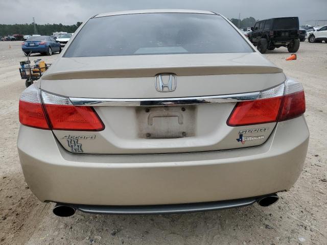 1HGCR2F50DA263656 - 2013 HONDA ACCORD SPORT TAN photo 6