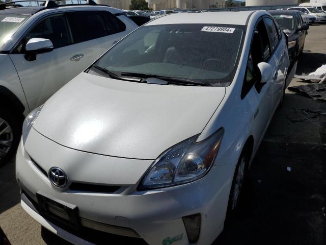 JTDKN3DP6E3063287 - 2014 TOYOTA PRIUS PLUG WHITE photo 5