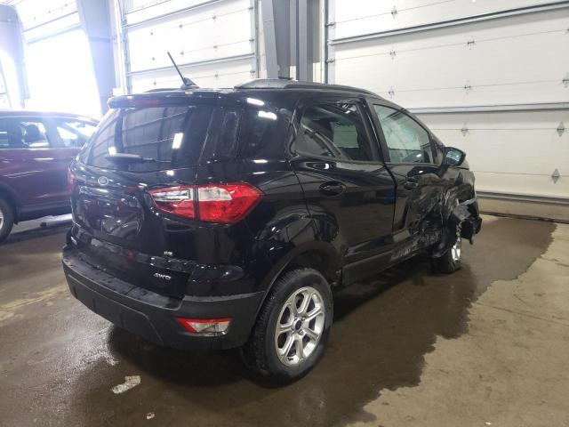 MAJ6S3GL7LC367962 - 2020 FORD ECOSPORT SE BLACK photo 3