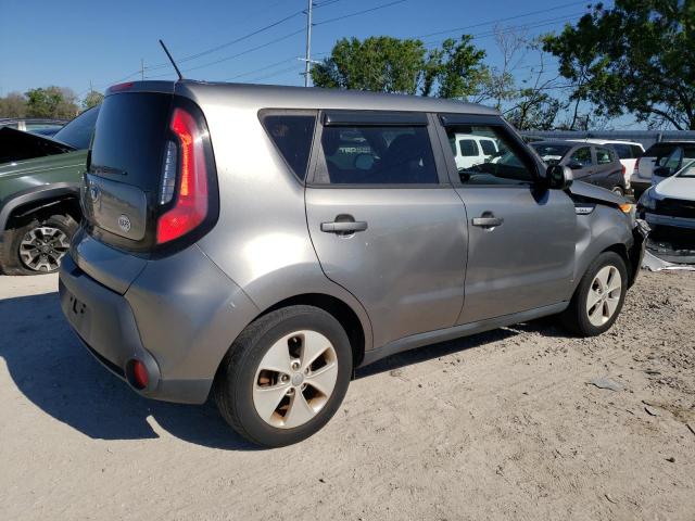 KNDJN2A20F7182882 - 2015 KIA SOUL GRAY photo 3