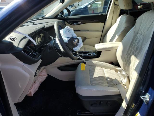 LRBFZRR40ND015574 - 2022 BUICK ENVISION AVENIR BLUE photo 7