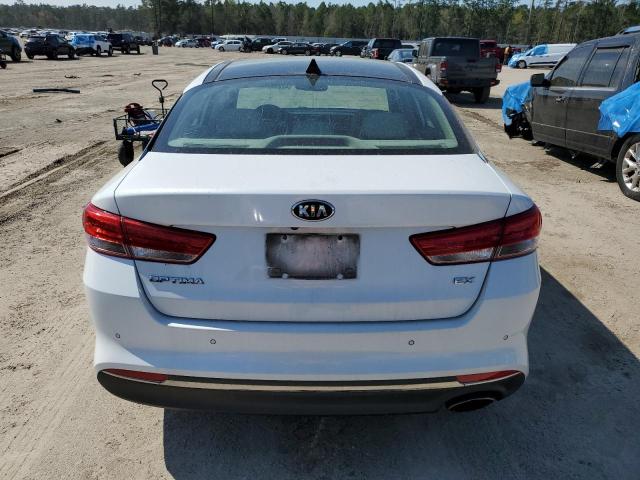 5XXGU4L35HG171983 - 2017 KIA OPTIMA EX WHITE photo 6