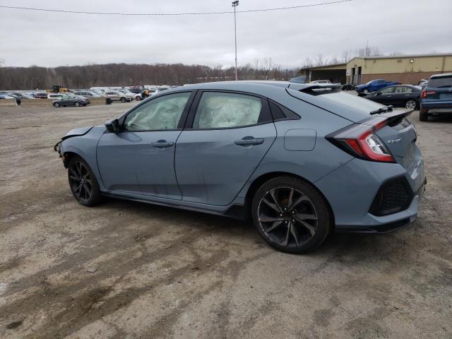 SHHFK7H46JU428113 - 2018 HONDA CIVIC SPORT 蓝色 照片 2