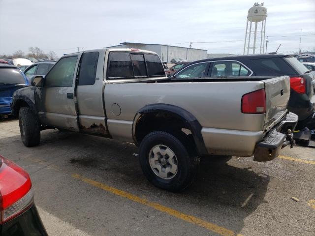 1GCCT19W028150633 - 2002 CHEVROLET S TRUCK S10 BEIGE photo 2