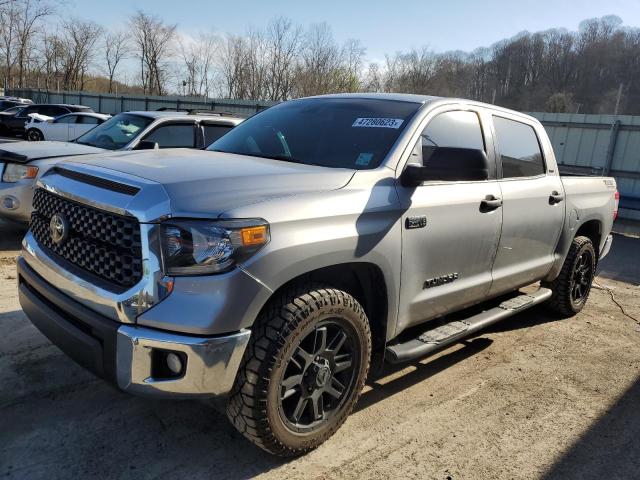 5TFEY5F11MX276213 - 2021 TOYOTA TUNDRA CREWMAX SR5 SILVER photo 1