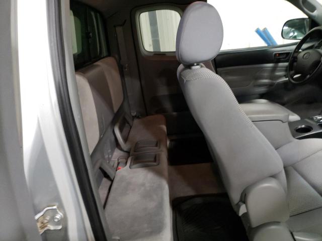 5TEUU42N27Z401467 - 2007 TOYOTA TACOMA ACCESS CAB ვერცხლისფერი ფოტო 10