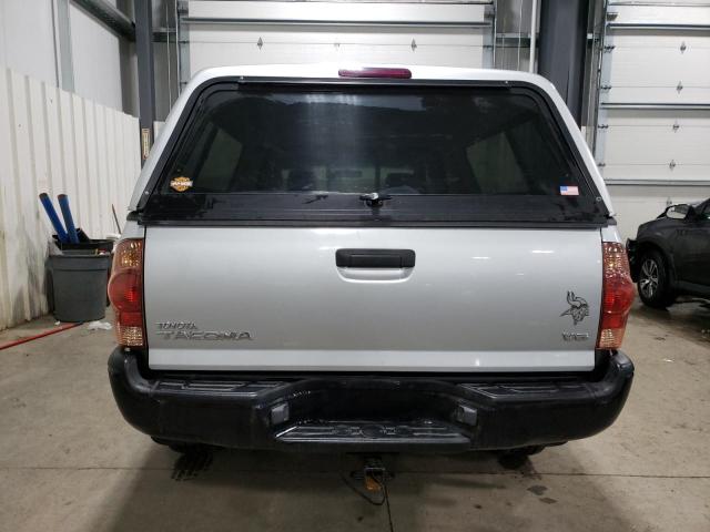 5TEUU42N27Z401467 - 2007 TOYOTA TACOMA ACCESS CAB ვერცხლისფერი ფოტო 6