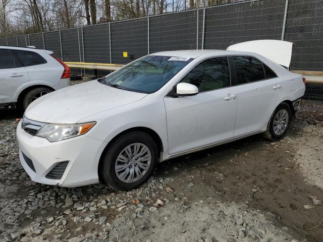 4T1BF1FKXEU358613 - 2014 TOYOTA CAMRY L WHITE photo 1