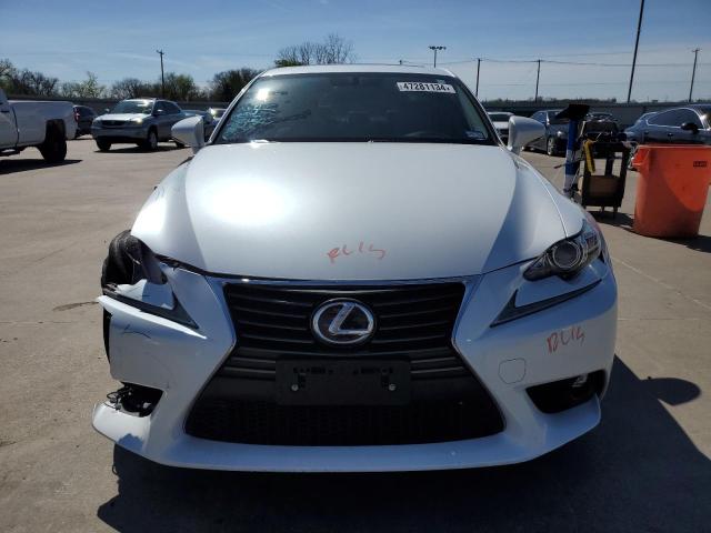 JTHBA1D24G5004636 - 2016 LEXUS IS 200T WHITE photo 5