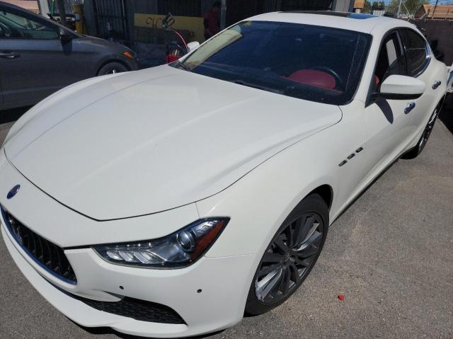 ZAM57XSA0H1242434 - 2017 MASERATI GHIBLI WHITE photo 2