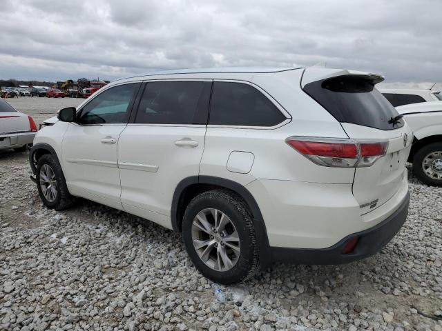 5TDJKRFHXFS222471 - 2015 TOYOTA HIGHLANDER XLE Ağ foto 2