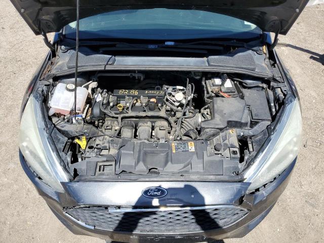 1FADP3E28FL219245 - 2015 FORD FOCUS S GRAY photo 11