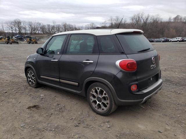 ZFBCFADH7EZ011102 - 2014 FIAT 500L TREKKING CHARCOAL photo 2