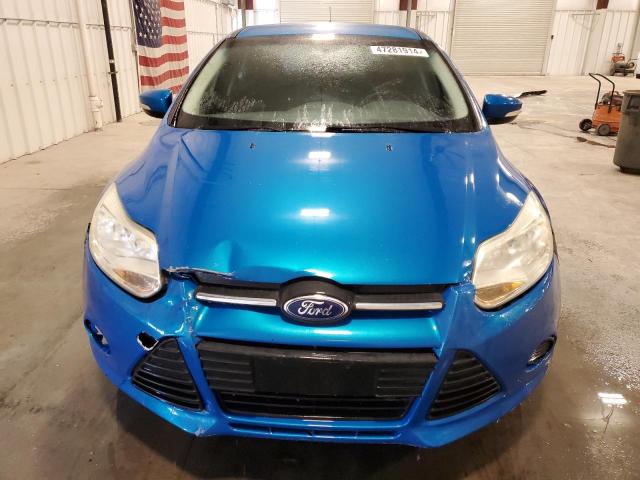 1FADP3K27EL143603 - 2014 FORD FOCUS SE BLUE photo 5