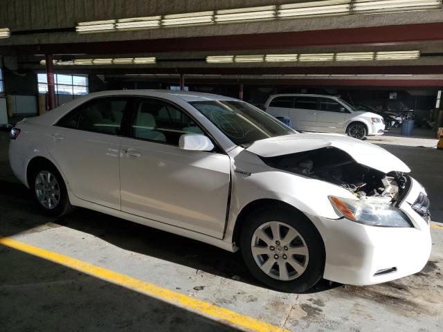 JTNBB46K073036052 - 2007 TOYOTA CAMRY HYBRID WHITE photo 4