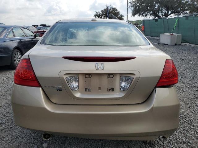 1HGCM66577A089711 - 2007 HONDA ACCORD EX GOLD photo 6