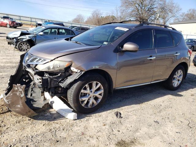 JN8AZ1MU9CW102853 - 2012 NISSAN MURANO S GRAY photo 1