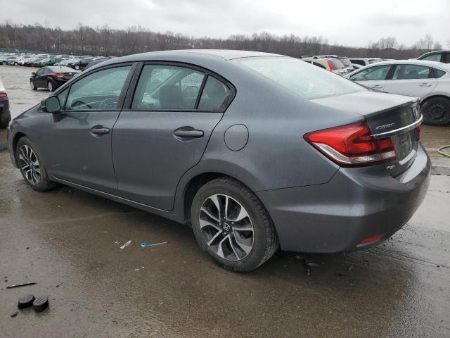 19XFB2F88DE202286 - 2013 HONDA CIVIC EX GRAY photo 2