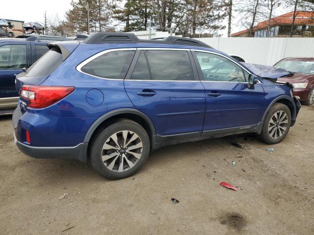 4S4BSANCXG3258414 - 2016 SUBARU OUTBACK 2.5I LIMITED BLUE photo 3