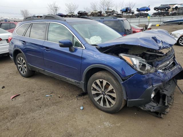 4S4BSANCXG3258414 - 2016 SUBARU OUTBACK 2.5I LIMITED BLUE photo 4