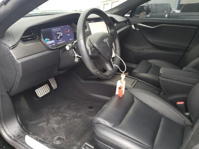 5YJSA1E49LF409871 - 2020 TESLA MODEL S შავი ფოტო 7