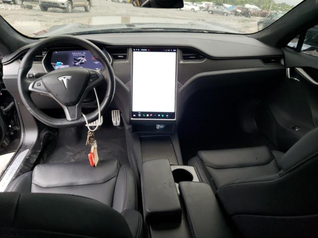 5YJSA1E49LF409871 - 2020 TESLA MODEL S შავი ფოტო 8