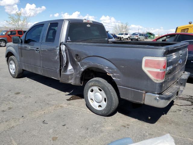 1FTRX12W09KC77789 - 2009 FORD F150 SUPER CAB GRAY photo 2