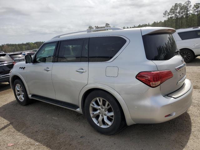 JN8AZ2NC5D9330232 - 2013 INFINITI QX56 SILVER photo 2