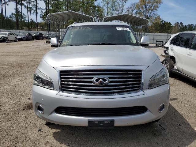 JN8AZ2NC5D9330232 - 2013 INFINITI QX56 SILVER photo 5