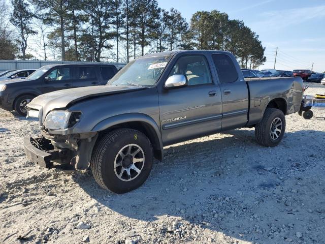 5TBRT34144S450619 - 2004 TOYOTA TUNDRA ACCESS CAB SR5 GRAY photo 1