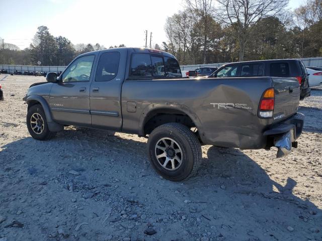 5TBRT34144S450619 - 2004 TOYOTA TUNDRA ACCESS CAB SR5 GRAY photo 2