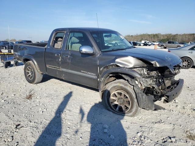 5TBRT34144S450619 - 2004 TOYOTA TUNDRA ACCESS CAB SR5 GRAY photo 4