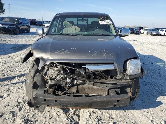 5TBRT34144S450619 - 2004 TOYOTA TUNDRA ACCESS CAB SR5 GRAY photo 5