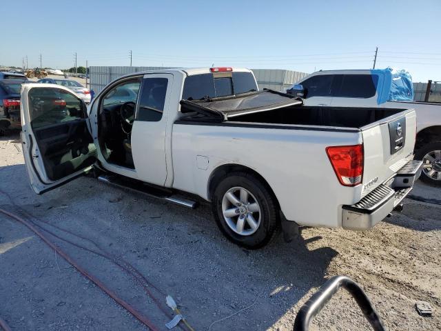 1N6BA0CH0AN305474 - 2010 NISSAN TITAN XE WHITE photo 2