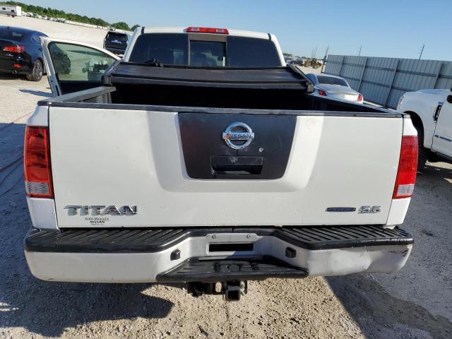 1N6BA0CH0AN305474 - 2010 NISSAN TITAN XE WHITE photo 6