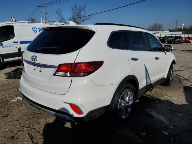 KM8SM4HF2HU201542 - 2017 HYUNDAI SANTA FE SE WHITE photo 3