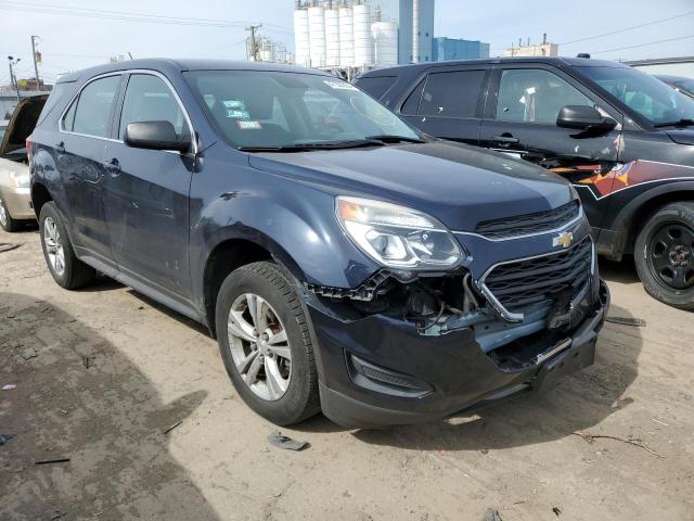 2GNALBEK3H1517544 - 2017 CHEVROLET EQUINOX LS BLUE photo 4