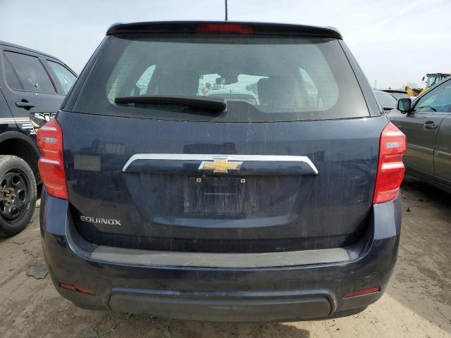 2GNALBEK3H1517544 - 2017 CHEVROLET EQUINOX LS BLUE photo 6