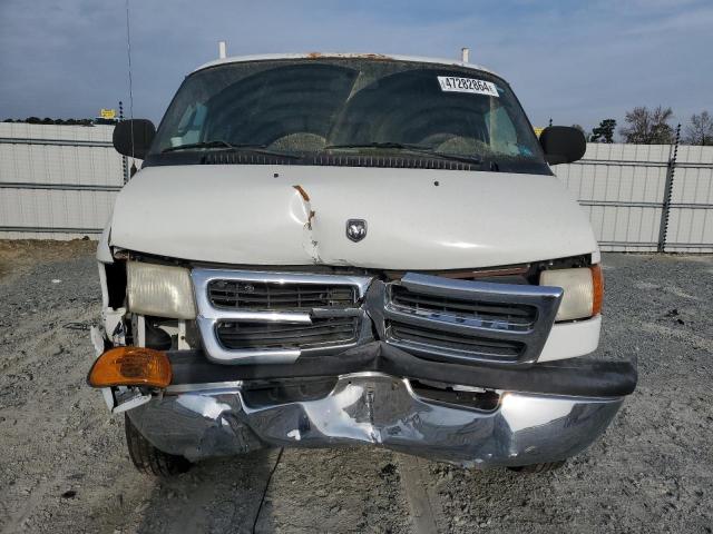 2B5WB35Z41K522412 - 2001 DODGE RAM WAGON B3500 WHITE photo 5