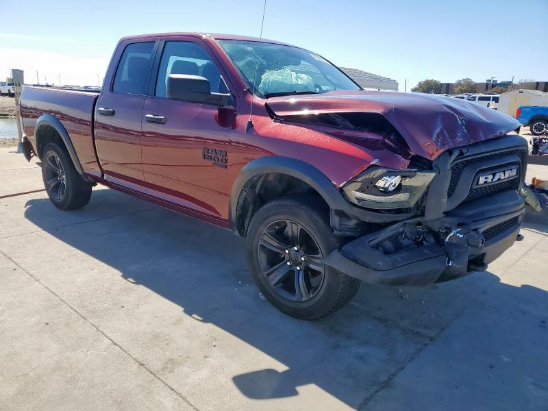 1C6RR7GG1NS237818 - 2022 RAM 1500 CLASS SLT წითელი ფოტო 4