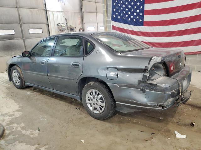 2G1WF52E859356930 - 2005 CHEVROLET IMPALA GRAY photo 2