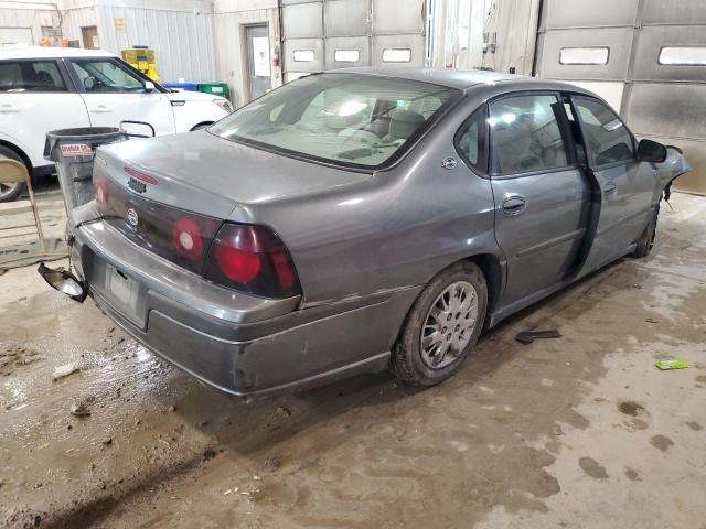 2G1WF52E859356930 - 2005 CHEVROLET IMPALA GRAY photo 3