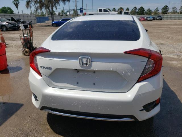 19XFC2F60KE200184 - 2019 HONDA CIVIC LX WHITE photo 6