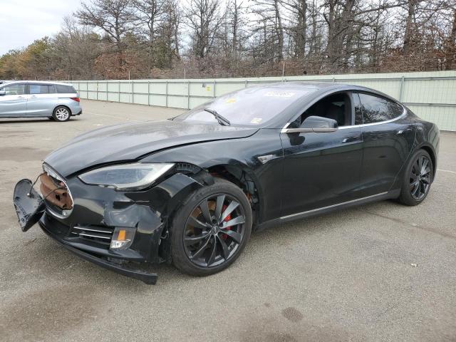 5YJSA1H28EFP64091 - 2014 TESLA MODEL S BLACK photo 1