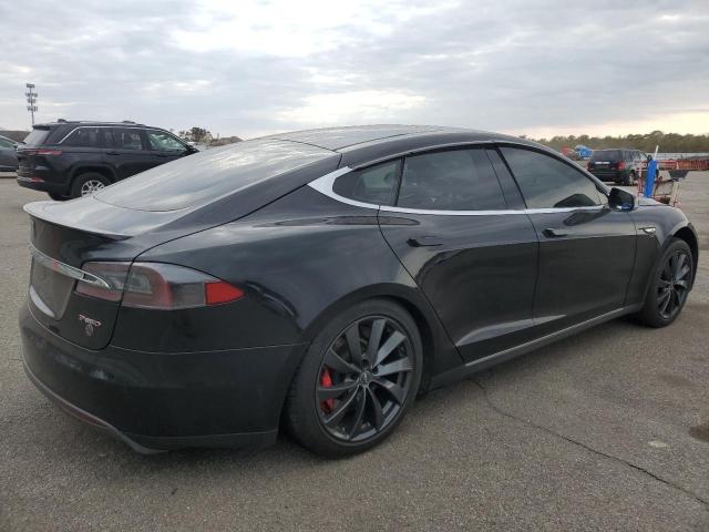 5YJSA1H28EFP64091 - 2014 TESLA MODEL S BLACK photo 3