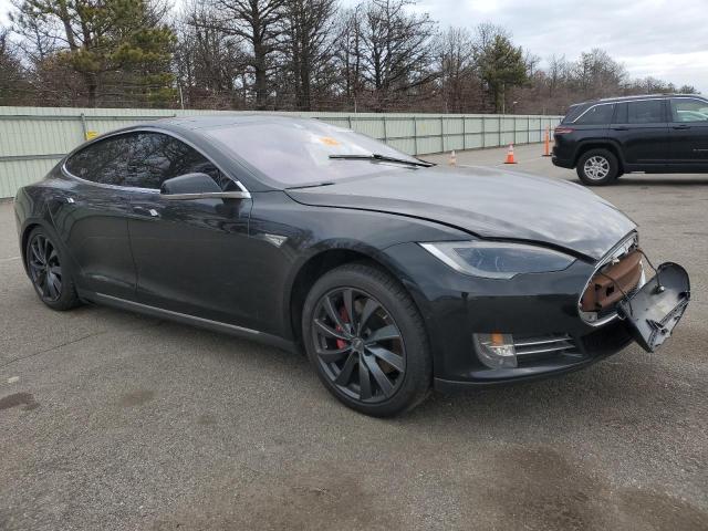 5YJSA1H28EFP64091 - 2014 TESLA MODEL S BLACK photo 4