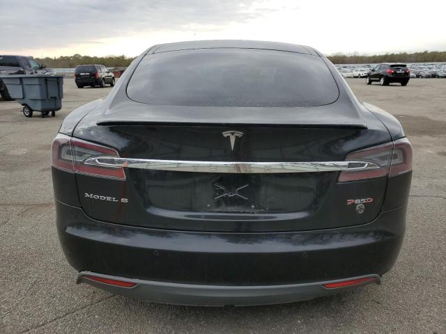 5YJSA1H28EFP64091 - 2014 TESLA MODEL S BLACK photo 6