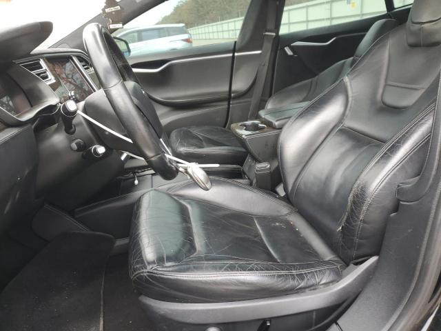 5YJSA1H28EFP64091 - 2014 TESLA MODEL S BLACK photo 7
